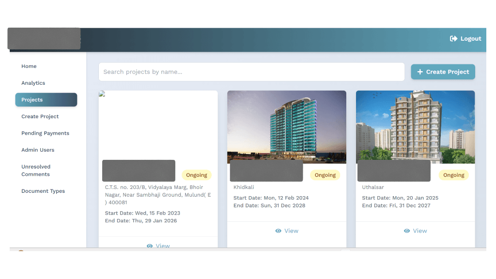 Project Management List